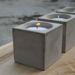 M111 디자인 | 캔들 홀더, 콘크리트 공예품, 양초 아트