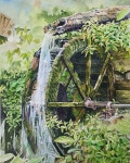 #수채화#예술#물레방아그림#자연그리기#풍경화#정밀화#세밀화#watercolorlandscapepaintig #detailedwatercolour #watermill... 