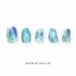 Pin by 소현 on 마블네일 | Gel toe nails, Nails, Toe nails