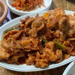 너무 맛나 미쳐 쌈싸먹다 상추리필 쌈장리필🙈 . . . 다 맛난집 그르나 #묵은지돼지찜 찌이인👍🏻 화 금 우리 점심할까요????? 반주도... 