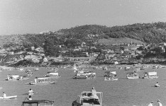 Seoul: Heukseok-dong, Dongjak-gu, June 1959 1959년 6월. 한강풍경. 뒷산은 흑석동 일대.