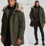 폴로랄프로렌 FAUX FUR-TRIM 다운 패딩 파카 EO