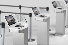 Airport Management Equipment Design 탑승객 확인 키오스크 - 제품디자인 | 노브디자인 NOVVDESIGN 노브디자인 NOVVDESIGN... 