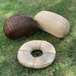 바구니 엮기, 바람이 많이 부는 가을 날 . 토요일 아침, 밤이 또 툭... 또르륵... 🌰   바구니공방_봄빛을엮다... 