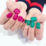 🌸수 네일아트🌸 딱 고객님 스따일💚심플유닠... ☎️문의전화 010 8744 9021 📌문의카톡 sehw… | 네일아트, 젤네일, 화려한 네일