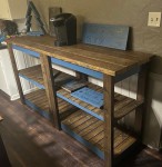 Homemade Custom Coffee Bar Homemade Custom Coffee Bar - Etsy Canada in 2024 | Diy coffee bar table, Coffee bar, Diy coffee bar