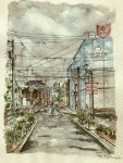 수채화 초보 동경 추억(이미지 포함) | 수채화, 추억, 동경