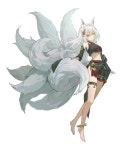 #쀼엥 nine tailed fox - 쀼엥のイラスト - pixiv | Arte del personaggio, Personaggi femminili, Personaggi immaginari