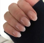 Soft almond shape, ombré french - #Almond #French #OMBRE #Shape #Soft | 네일