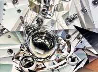 #건국대기초디자인 #건국대기초디자인실기대회 #연구작 #기초디자인 #그림 #쇠구슬 #폴리곤아트 #소리가있는공간 #소리 #급하게 #시마이