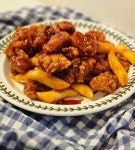 닭강정 [ Dak Gang Jung ] Fried Boneless Chicken Mixed with Starch Syrup 닭강정 [ Dak Gang Jung ] Fried Boneless Chicken Mixed... 