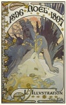 알퐁스 무하 (Alphonse Mucha)의 라인 일러스트레이션 : 네이버 블로그 - 2020 | 알폰스 무하, 일러스트레이션, 삽화가