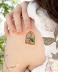 3,596 Likes, 10 Comments - 오븐리 ovenlee (@ovenlee.tattoo) on Instagram: “< 모네가 바라본 창 밖 > ⠀ 모네의 그림 일부를 제 그림체로... 