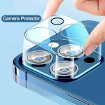Hærdet glas kameralinsebeskytter til iPhone 15/14/13/12/11 Pro - , ridsefast, stødsikker telefonskærmbeskyttelse Temu｜1 de de... 