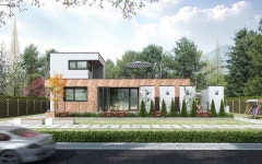 이동혁 건축가 입니다.^^ 벌써 … | 콘크리트 집, 작은 집, 집 스타일 #77 강원 고성군 토성면 RC 모던 스타일 30평 설계 사례 | 제목 : #77 벚꽃... 