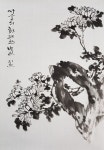 [가은먹그림] 국화 (Chrysanthemum, 菊花, きくのはな, 사군자, 문인화, 동양화, Oriental Painting) Pinterest