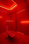 Pin by 최지혁 on 현대문학관 레퍼런스 | Red rooms, Neon room, Red wallpaper