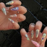 릴리 네일즈(Lily nail's) | nails에 있는 lily ✧˖° ⊹˚.님의 핀 - 2024