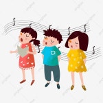 어린이 노래 교실 보컬 음악 및 음향 문자 무료 일러스트 소재, 음악, 어린이 교육 반, 음악 교육 수업 PNG 일러스트 및 PSD 이미지 무료... 