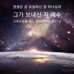 영생은 곧 유일하신 참 하나님과 그가 보내신 자... 영생이 없다면 인생은 길어도 일장춘몽 같이 사라질 것에 불과합니다. 주님은 영생을 얻는... 
