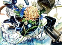 성북창조의아침] 주전자, 국화 기초디자인 학생작