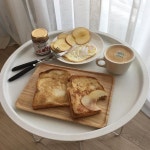 꿀조합 🍞🍎🍳☕️ #홈브런치