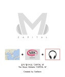 [Logo 로고] Music website CI / Logo CAPTAL M 음악 웹사이트 CI 캐피탈 엠 - 김태선