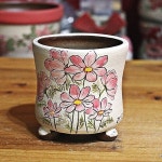 꽃분홍 라인공방화분 - 다육화분(Succulent Pot)