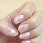 나두 했다 글라스네일⭐️ #네일 #네일아트 #글라스네일 #유리네일 #nailart #glassnail #시스루네일 #청순 #여자여자