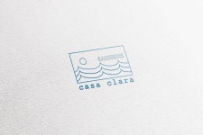 까사클라라 ver.2 | 물고기 로고, 로고 디자인, 로고