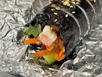 연희김밥 4,000원짜리 왕오징어김밥을 처음 먹어봅니다.~ - 2021 | 김밥, 날