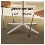 Birch Plywood + HPL top. Powder Coated Steel legs.       900~1100 x 735  서울,수도권지역은 무료직배송이나, 그외지역은... 