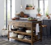 주방 아일랜드(Island) 한국에 필요할까? 서양에서 온 아일랜드의 정의와 쓰임 | Muebles de cocina rusticos, Muebles de cocina... 