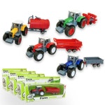 어린이 장난감 농부 농장 트랙터 심기 기계 스프링클러 관성 모델 엔지니어링 자동차 세트 | Toy cars for kids, Tractors, Kids toys