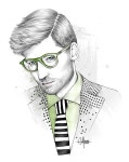 헬렌 케이 어 /기구 마리 바스티유 | Illustration de mode, Illustration, Dessin au crayon