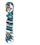 [그래피커] 북극곰 스노우보더 ‘스누크’ 스노우보드... 스노우보더 ‘스누크’ 스노우보드 그래피커스티커... 