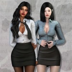 sim4cc Office Look Set - 2024 | 오피스룩