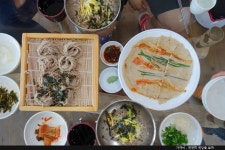  강릉에서 먹은 막국수 