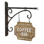 Coffee Bar Hanging Wall Decor, 16x13 Coffee Bar Hanging Wall Decor, 16x13 in 2024 | Coffee wall hanging, Coffee bar home, Coffee bar