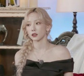 220214 Taeyeons 3rd album INVU countdown live | 금발, 소녀시대, 헤어 메이크업