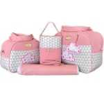 Bolsa Maternidade Menina Rosa Bebê - Nuvem Kit 4 Peças cositas de las hermanas에 있는 핀