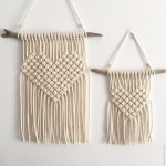 • 인테리어소품 홈데코 최애아이템 마크라메 * macrame wall hanging 마크라메월행잉