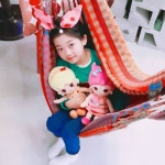나하은 (Na Haeun) on Instagram: “하은이랑팅글리랑 .  놀아볼까요? 팅글팅글~~👭 . Haeun and tingglees~ . #나하은... 