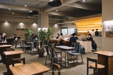 Cafe Gongmyeong • 카페 공명 — Greysuitcase Pin on Pillar + sofa