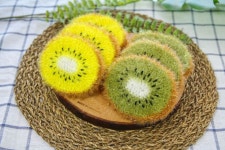 코바늘 수세미뜨기 초보 리얼 키위수세미뜨기 Crochet scrubber Kiwifruit