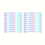 림 스트라이프 스티커, 오토바이 자전거 야간 안전 안티 스크래치 반사 림 스티커 - 2024 | 데칼, 창조적인, 타이어