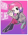 라모나 플라워스 팬아트【2024】 | スコット・ピルグリム, ファンアート, 作品
