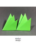 Origami grass 종이접기 풀 접는방법 Origami grass Folding Method