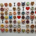 달콤 도너츠 #KIAF 2016#도너츠#작품전시회 #koex #달달#art #행복하다