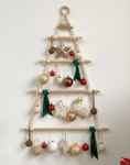 DIY | macrame christmas tree wall hanging | 마크라메 크리스마스 트리 월 행잉